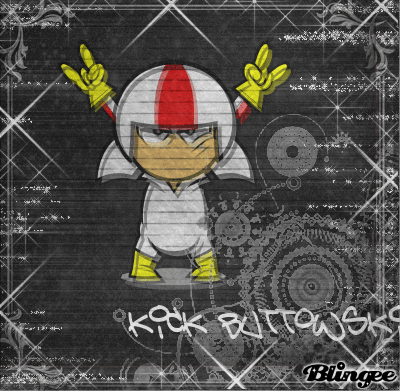 Imagem De Kick Buttowski Black White 131127643 Blingee Com