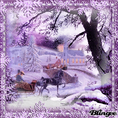 purple winter scene animated pictures for sharing 131234611 animated winter scene