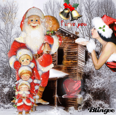 Nikolaus Familie :) / Santa and his Family :) Bild ...
