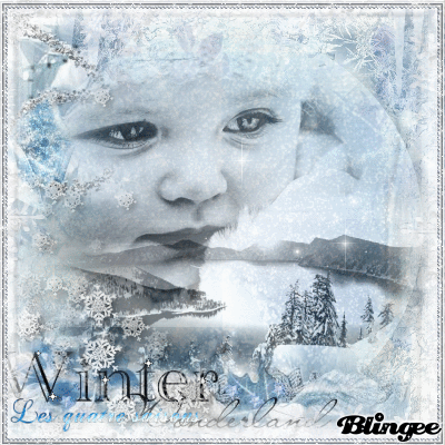 Une vision magique de l'hiver au travers des yeux d'un enfant/concour les quatre saisons Picture 