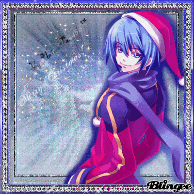 Merry Christmas Wish You The Anime Boy Picture