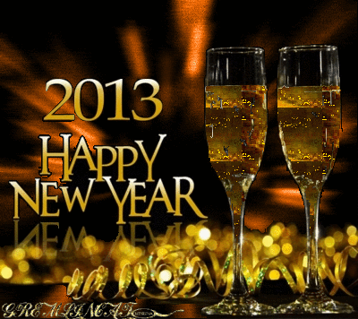 NEW YEARS 2013 GOLD