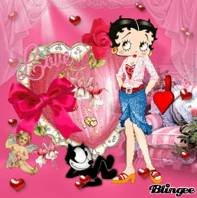 Betty Boop's Valentine's Day Picture #131765340 | Blingee.com