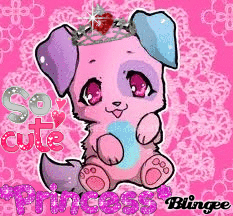 webkinz cotton candy puppy