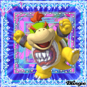 Bowser jr colorfull Animated Pictures for Sharing #131835147 | Blingee.com