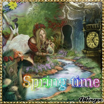 Printemps au bord de la rivière...