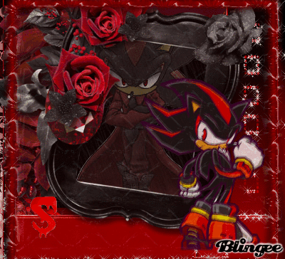 shadow the hedgehog blood gothic Picture #131980861 | Blingee.com