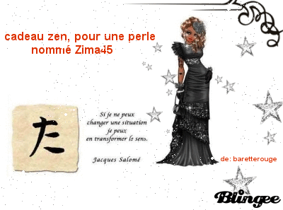 cado zen pour ZIMA cado zen pour ZIMA