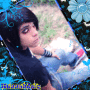 Emo guy in black 'n' blue Emo guy in black 'n' blue