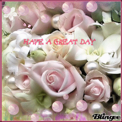 pink pearls roses blingee 