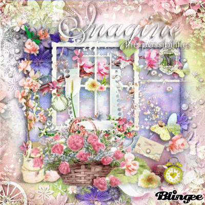 Tableau et fleurs de printemps