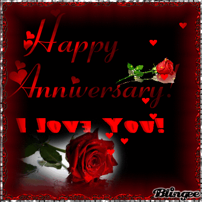 Happy Anniversary I Love You Picture 132394443 Blingee Com A happy wedding anniversary starts with celebrating the one you love, from first wedding anniversary wishes to big 50th wedding anniversary gifts. blingee com