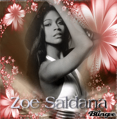 Zoe Saldana Picture #132700980 | Blingee.com