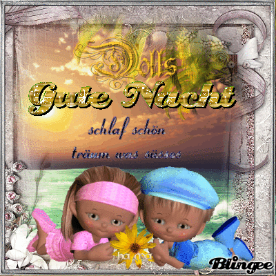 Gute Nacht meine lieben Freunde Picture #133110420 | Blingee.com