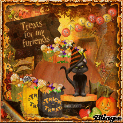 treats 4 my furiends-happy halloween
