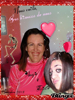 Ana et moi moches mdrrrr!!!!