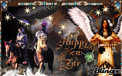 Native American Couple Happy New Year Picture #133886121 | Blingee.com