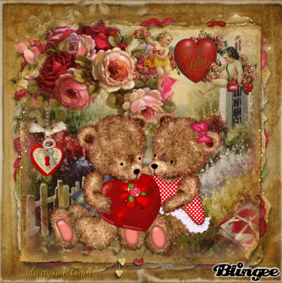 Happy Valentine's Day Teddy Bears Picture #134081544 ...