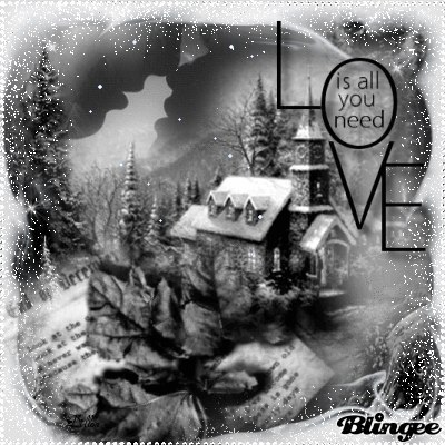 Black in white love