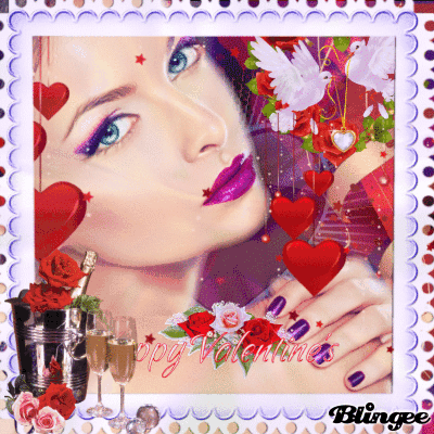 Happy Valentines Day dear Karen Picture #134038771 | Blingee.com