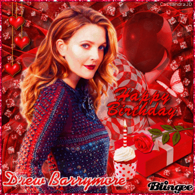 HAPPY BIRTHDAY DREW BARRYMORE! Picture #134148566 | Blingee.com