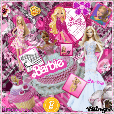 Barbie Girl Collage Picture #134155628 | Blingee.com