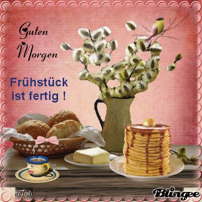 lustige bilder frühstück ist fertig