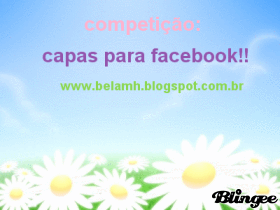 competição capas para facebook! My blog