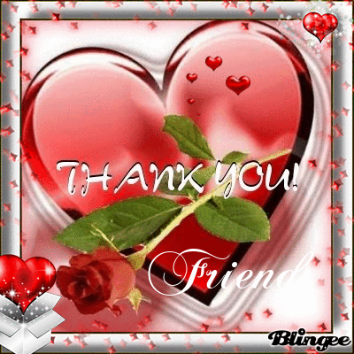 Thank You My Friends For Being You Animated Picture Codes And