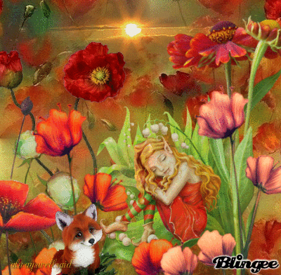 Fairy In The Flowers Fairy In The Flowers