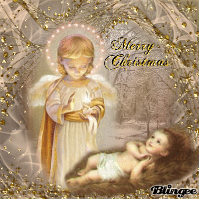 Christmas merry animated glitter cute scraps verse bible greetings graphics santa animations animation wallpapers card hd Merry Christmas Picture #134836471 | Blingee.com