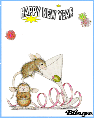 Happy New Year Mice Picture #134891055 | Blingee.com