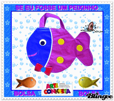 BOLSA SE EU FOSSE UM PEIXINHO BOLSA SE EU FOSSE UM PEIXINHO
