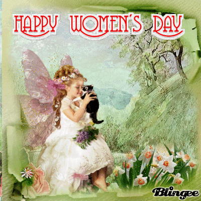 Image result for Happy Women's Day blingee