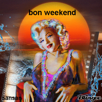 créa sansan bon weekend