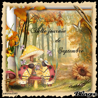 BELLE JOURNEE DE SEPTEMBRE