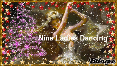 nine ladies dancing Picture #135545011 | Blingee.com