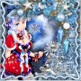 merry christmas anime style