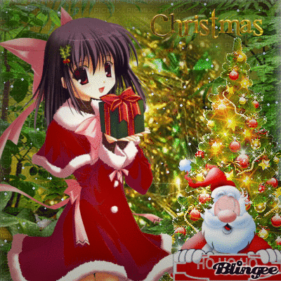 Christmas anime Picture #135568502 | Blingee.com