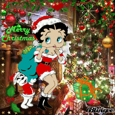 betty boop merry christmas picture 135597939 blingee com bettyboop christmas