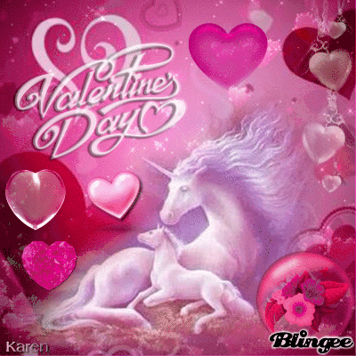 Valentine's Day Unicorns Picture #135682173 | Blingee.com
