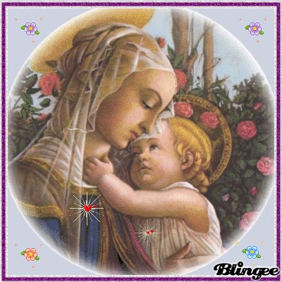 Maria mit dem Kinde lieb uns allen Deinen Segen gib Picture #135833637