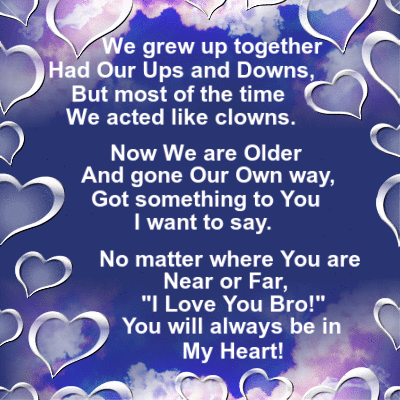 Message For My Brother Picture 135901395 Blingee Com A brother is one of the best things in life that's why here comes a specal wish, on your birthday and to say thank you just for being you.