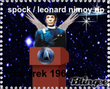 star treck  spok & leonard nimoy rip