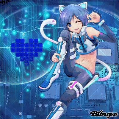 Vocaloid Kaito Neko Kaito Cyber Neko Picture 136023687 Blingee Com blingee com