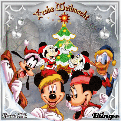 Weihnachten bei Mickey Mouse Picture #136211388 | Blingee.com
