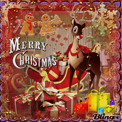 merry christmas Animated Picture Codes and Downloads #136191869