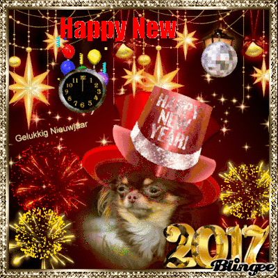 happy new year 2017 Picture #136216771 | Blingee.com