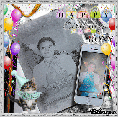 Happy Birthday Roxy Picture #136405048 | Blingee.com