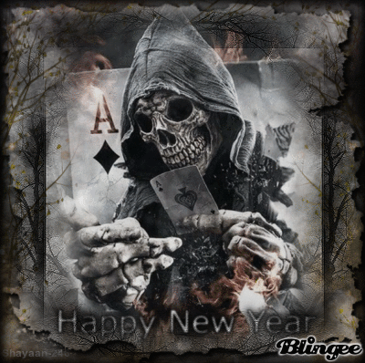 Gothic Happy New Year 2018 Picture #136621896 | Blingee.com
